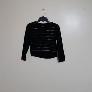 Cute Striped Hidden Kitty Shirt